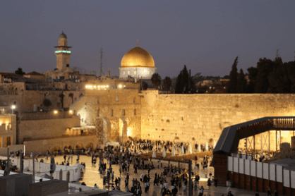 טיול גמלאים ירושלים טיול סליחות רובע יהודי, מנהרות הכותל , טיילת החומות